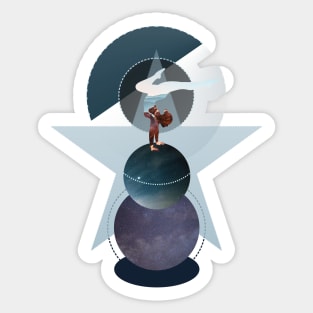 Cosmic Acrobat Sticker